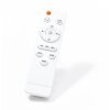 Brilliant Jamil Plafoniera LED Bianco, 1-Luce, Telecomando, Cambia colore