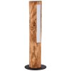 Brilliant Odun Lampada da tavolo LED Legno chiaro, Nero, 1-Luce