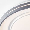 Brilliant Barty Plafoniera LED Grigio, 1-Luce Brilliant Barty Plafoniera LED Grigio, 1-Luce