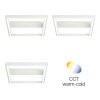 Brilliant Pallas Plafoniera LED Bianco, 1-Luce