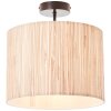 Brilliant Wimea Plafoniera Nero, 1-Luce