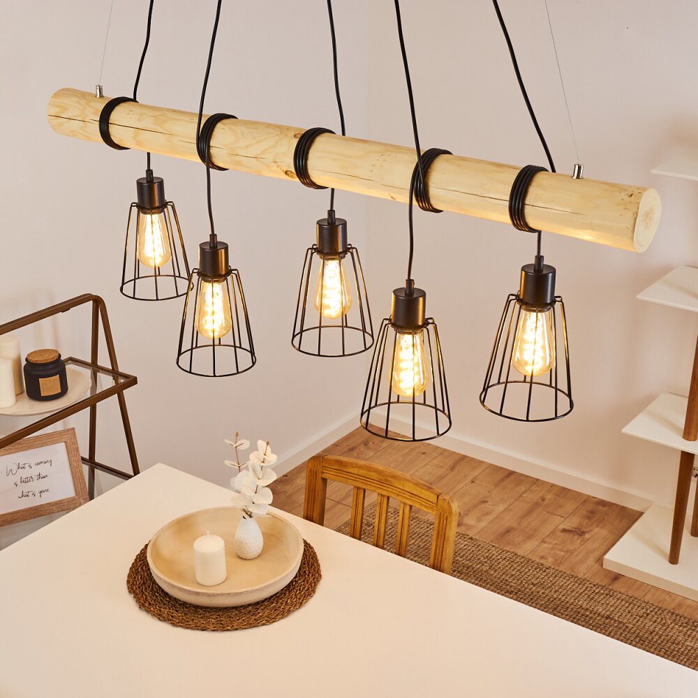 Canedo Lampada a Sospensione Marrone, 5-Luci main product photo