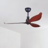 Torgnes ventilatore da soffitto Marrone, Aspetto del legno, Nero, Telecomando