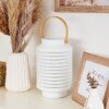 Forrnes Lampada da tavolo Beige, Bianco, 1-Luce