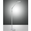 Fabas Luce Regina Lampada da terra LED Alluminio, 1-Luce