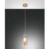 Fabas Luce Dafne Lampada a Sospensione Ottone, 1-Luce