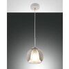 Fabas Luce Bretagna Lampada a Sospensione Bianco, 1-Luce