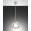 Fabas Luce Bretagna Lampada a Sospensione Bianco, 1-Luce