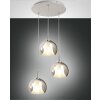 Fabas Luce Bretagna Lampada a Sospensione Bianco, 3-Luci