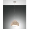 Fabas Luce Vigor Lampada a Sospensione Bianco, 1-Luce