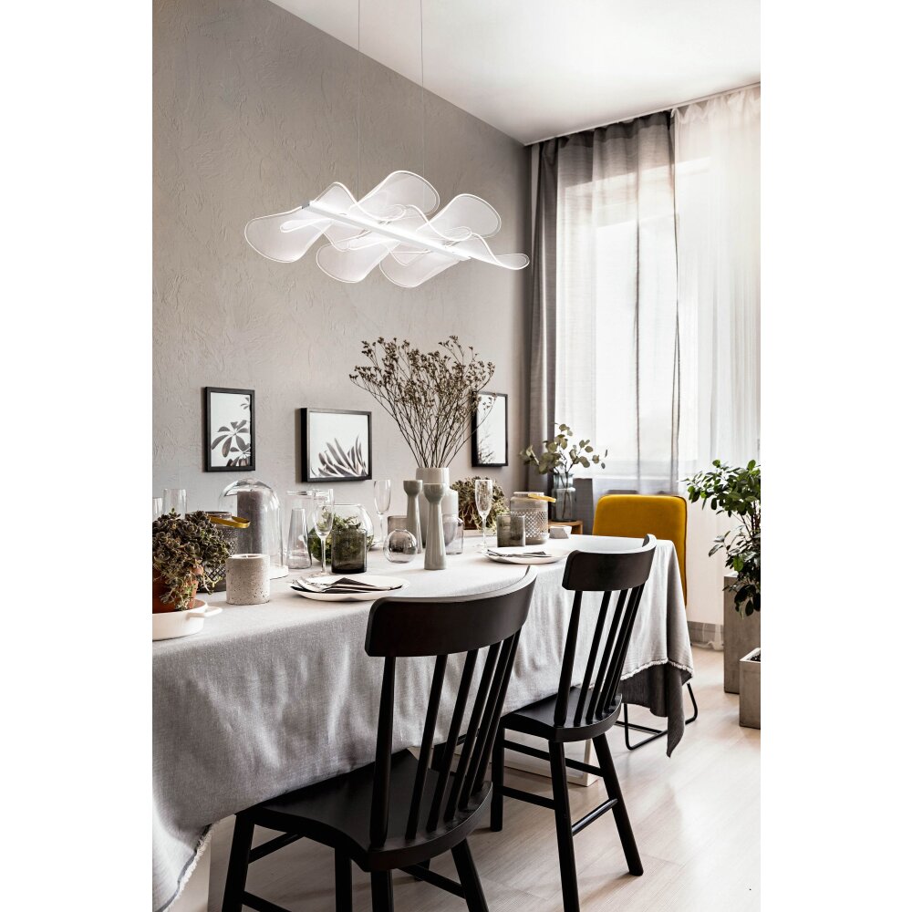 Fabas Luce Sylvie Lampada a Sospensione LED Bianco, 1-Luce main product photo