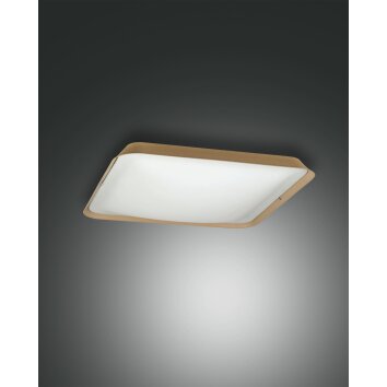 Fabas Luce Hugo Plafoniera LED Sabbia, 1-Luce