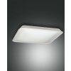 Fabas Luce Hugo Plafoniera LED Bianco, 1-Luce