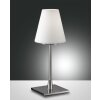 Fabas Luce Lucy big Lampada da tavolo Nichel opaco, 1-Luce