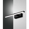 Fabas Luce Nala Applique LED Nero, 1-Luce