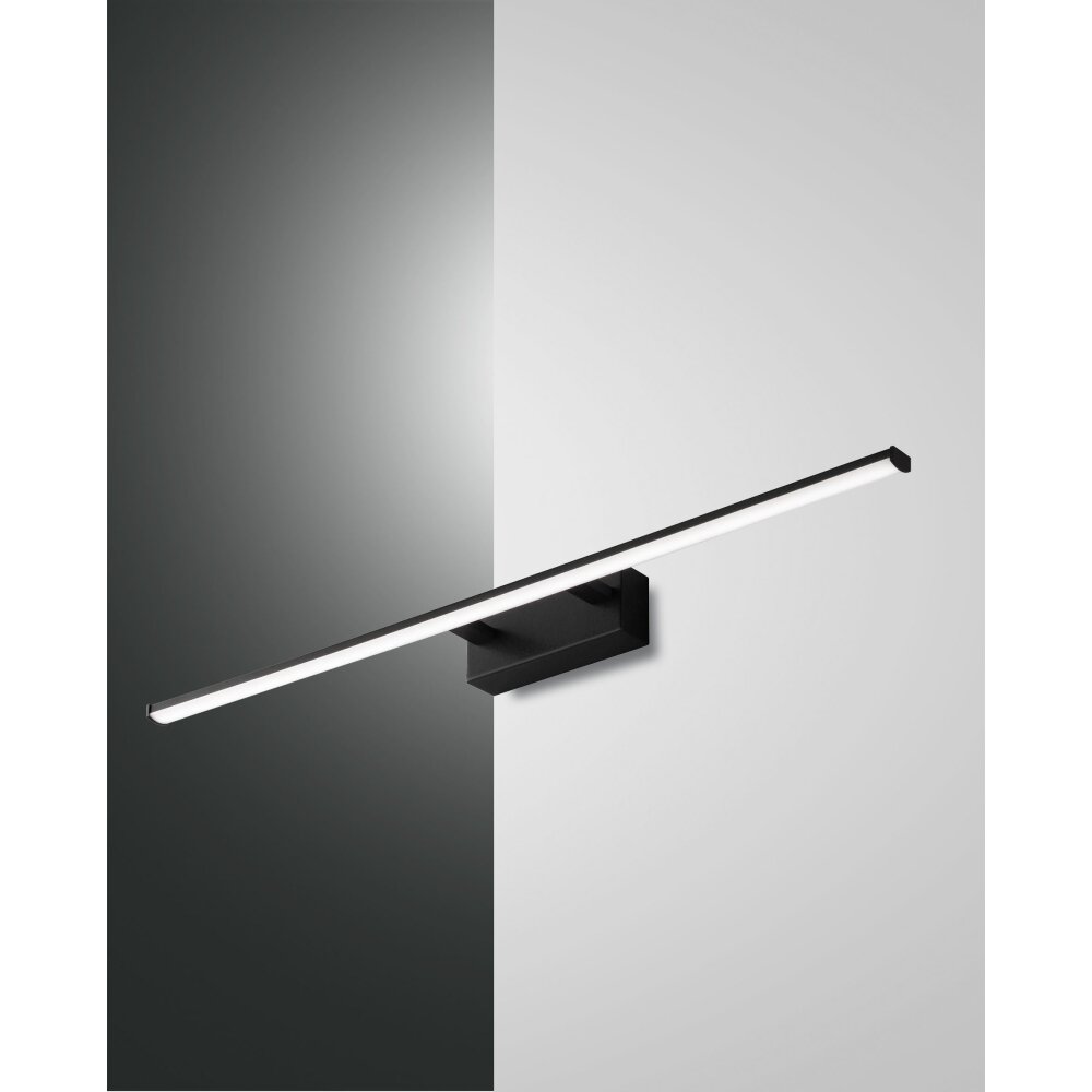 Fabas Luce Nala Applique LED Nero, 1-Luce main product photo