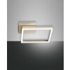 Fabas Luce Bard Applique LED Oro, 1-Luce