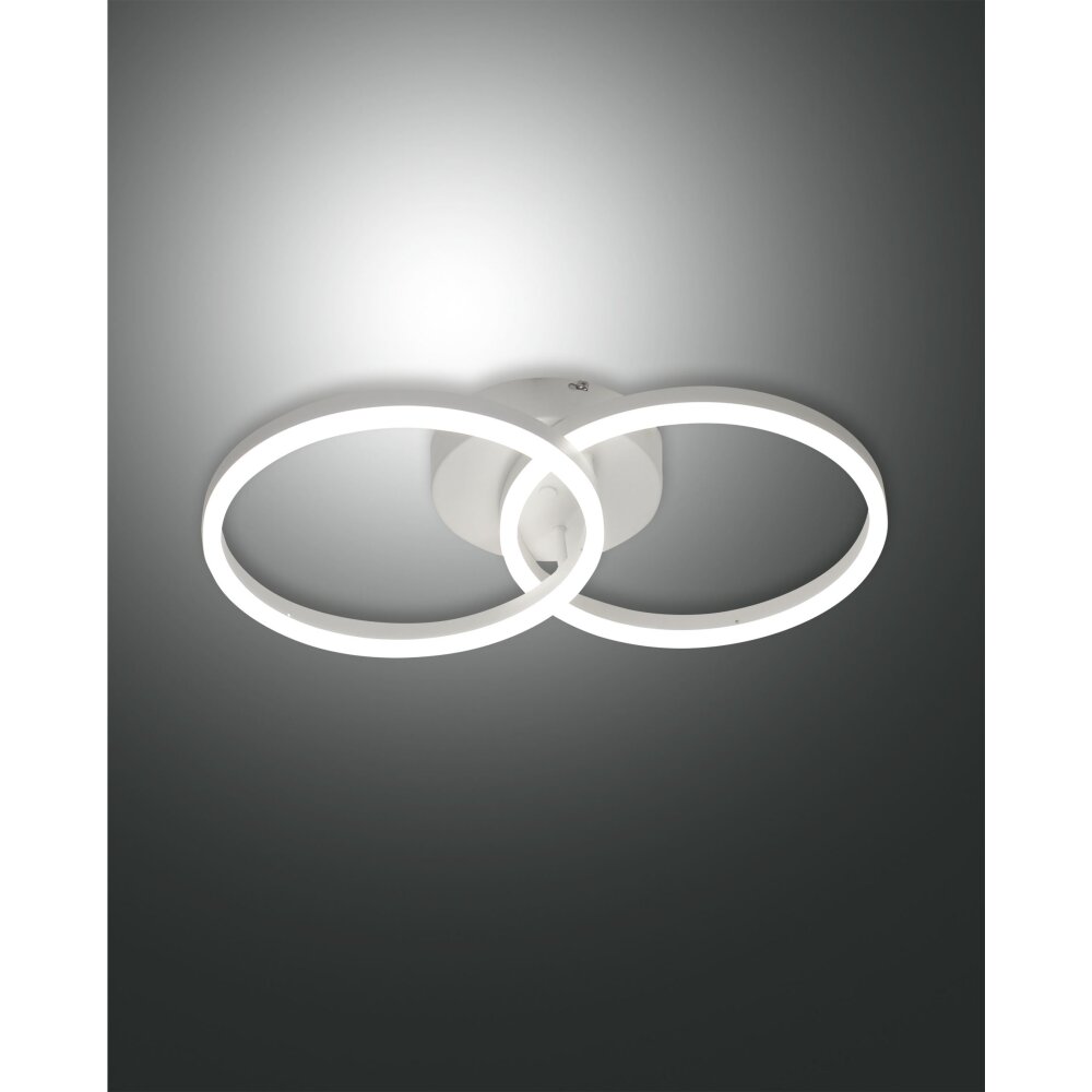 Fabas Luce Giotto Applique LED Bianco, 2-Luci main product photo