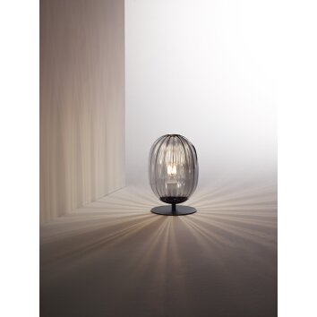 Fabas Luce Infinity Lampada da tavolo Nero, 1-Luce