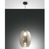 Fabas Luce Infinity Lampada a Sospensione Nero, 1-Luce