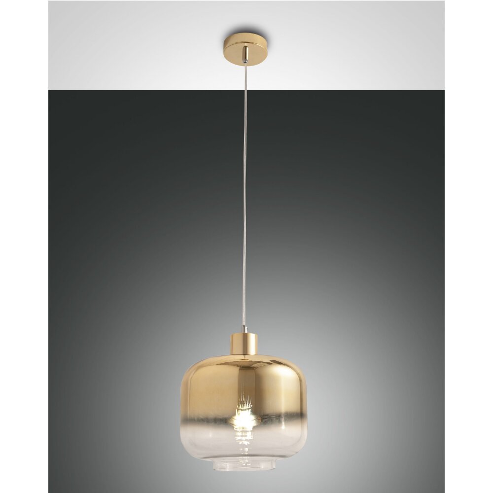 Fabas Luce Cathy Lampada a Sospensione Cromo, 1-Luce main product photo