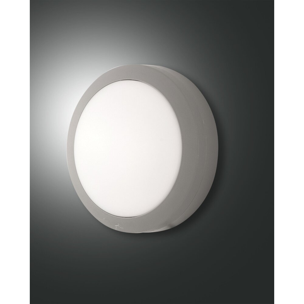 Fabas Luce Axel Plafoniera Grigio, 1-Luce main product photo