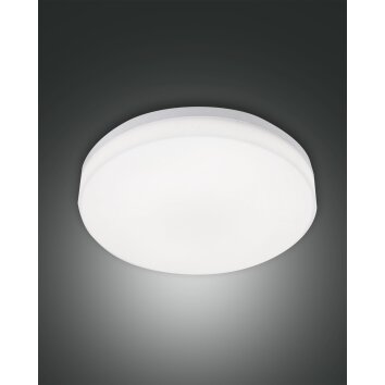 Fabas Luce Trigo Plafoniera Bianco, 1-Luce