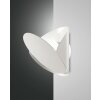 Fabas Luce Shield Applique LED Bianco, 1-Luce