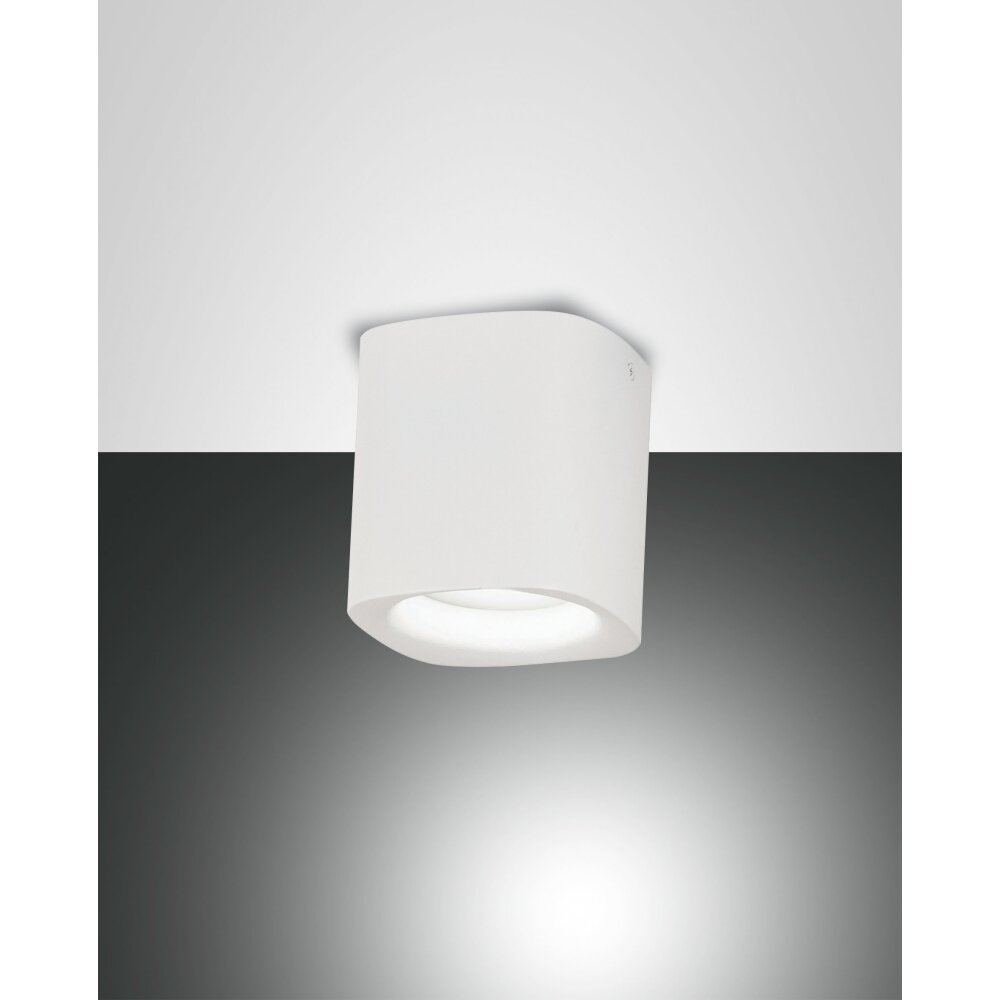 Fabas Luce Smooth faretto Bianco, 1-Luce main product photo