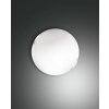 Fabas Luce Fox Plafoniera LED Bianco, 1-Luce