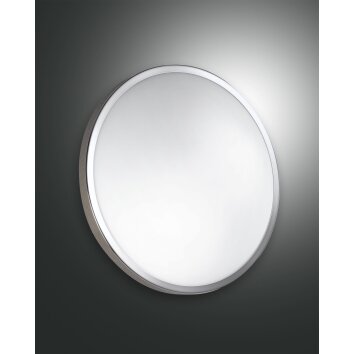 Fabas Luce Plaza Plafoniera LED Bianco, 1-Luce