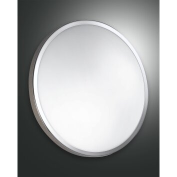 Fabas Luce Plaza Plafoniera LED Bianco, 1-Luce