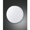 Fabas Luce Graff Plafoniera LED Bianco, 1-Luce