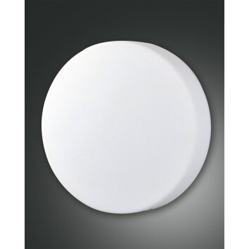 Fabas Luce Graff Plafoniera LED Bianco, 1-Luce