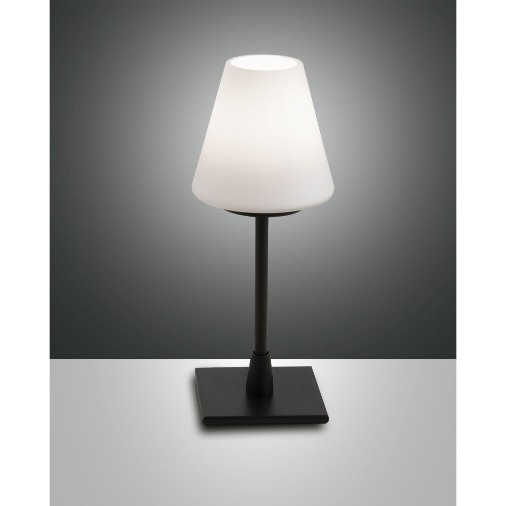 Fabas Luce Lucy Lampada da tavolo LED Nero, 1-Luce main product photo