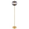 Globo BLACKY Lampada da terra Ottone, 1-Luce