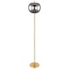 Globo BLACKY Lampada da terra Ottone, 1-Luce