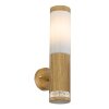 Globo JAICY Applique da esterno Aspetto del legno, 1-Luce
