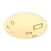 Globo LAVA Plafoniera LED Bianco, 1-Luce