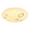 Globo LAVA Plafoniera LED Bianco, 1-Luce