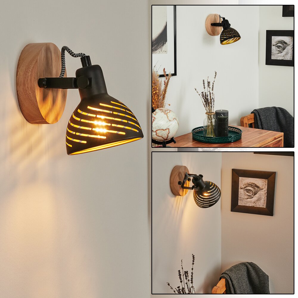 Osina Applique Écru, Nero, 1-Luce main product photo