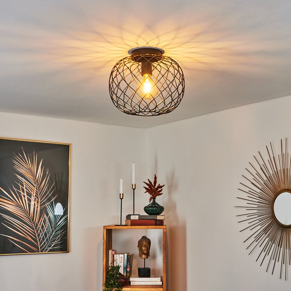 Nordslesvig Plafoniera Nero, 1-Luce main product photo