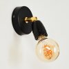 Musland Applique Oro, Nero, 1-Luce