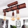 Barbengo Lampada a Sospensione Ruggine, Nero, 3-Luci