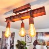 Barbengo Lampada a Sospensione Ruggine, Nero, 3-Luci
