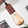 Barbengo Lampada a Sospensione Ruggine, Nero, 3-Luci