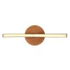 Globo EVITA Plafoniera LED Aspetto del legno, Nero, 1-Luce