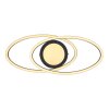 Globo REGGY Plafoniera LED Nero, 1-Luce