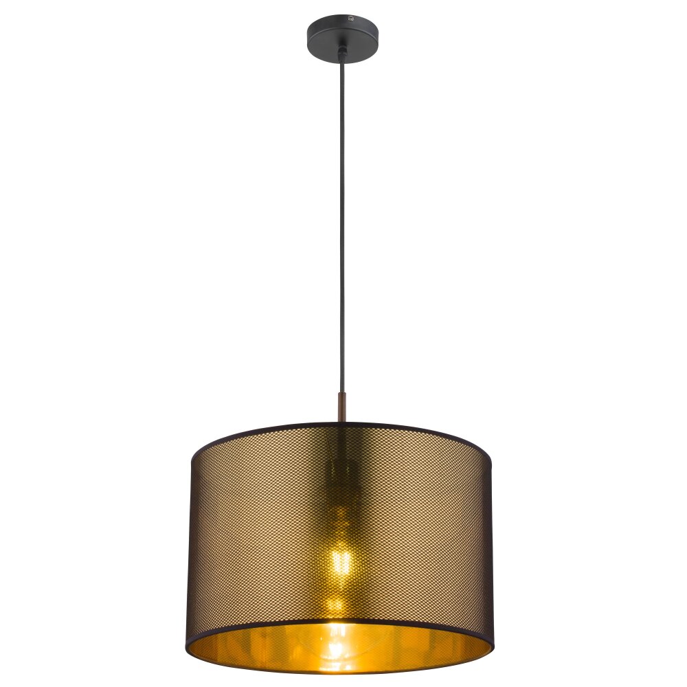 Globo NUGGY Lampadario a sospensione Nero, 1-Luce main product photo