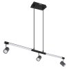 Globo HL Lampadario a sospensione LED Nero, 1-Luce